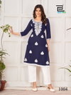 Nawab Pro By Blue Hills Side Cut Lucknowi Work Rayon Kurtis Wholesale Shop In Surat
